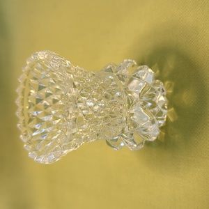 Vintage Crystal Toothpick Holder